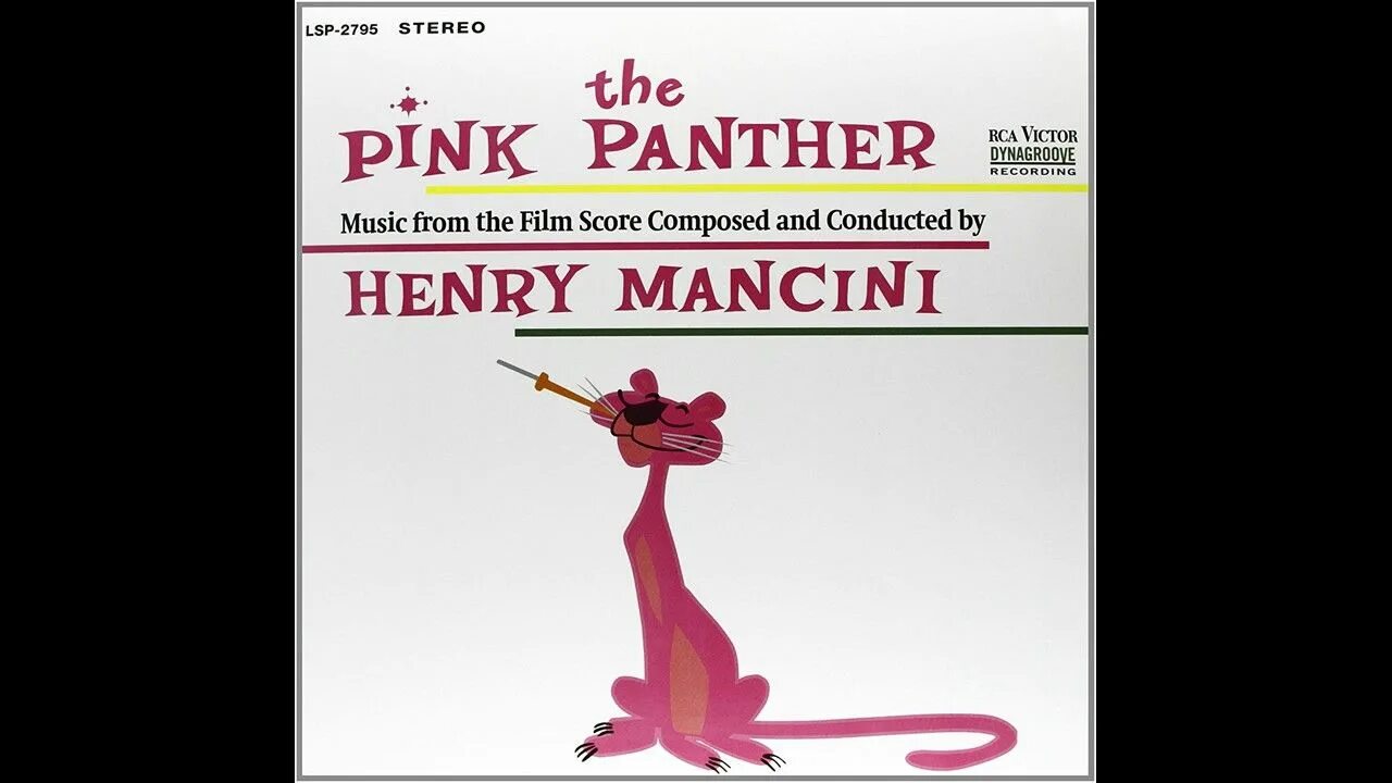 Pink Panther score. Henry mancini the pink panther