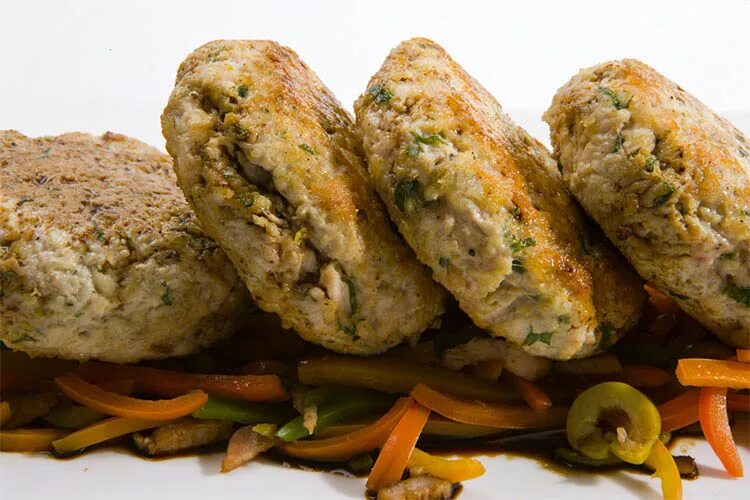 Рецепт: Гречневые котлеты с грибами на RussianFood.com