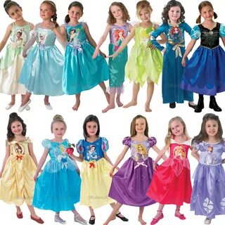 Платья всех принцесс - 89 фото