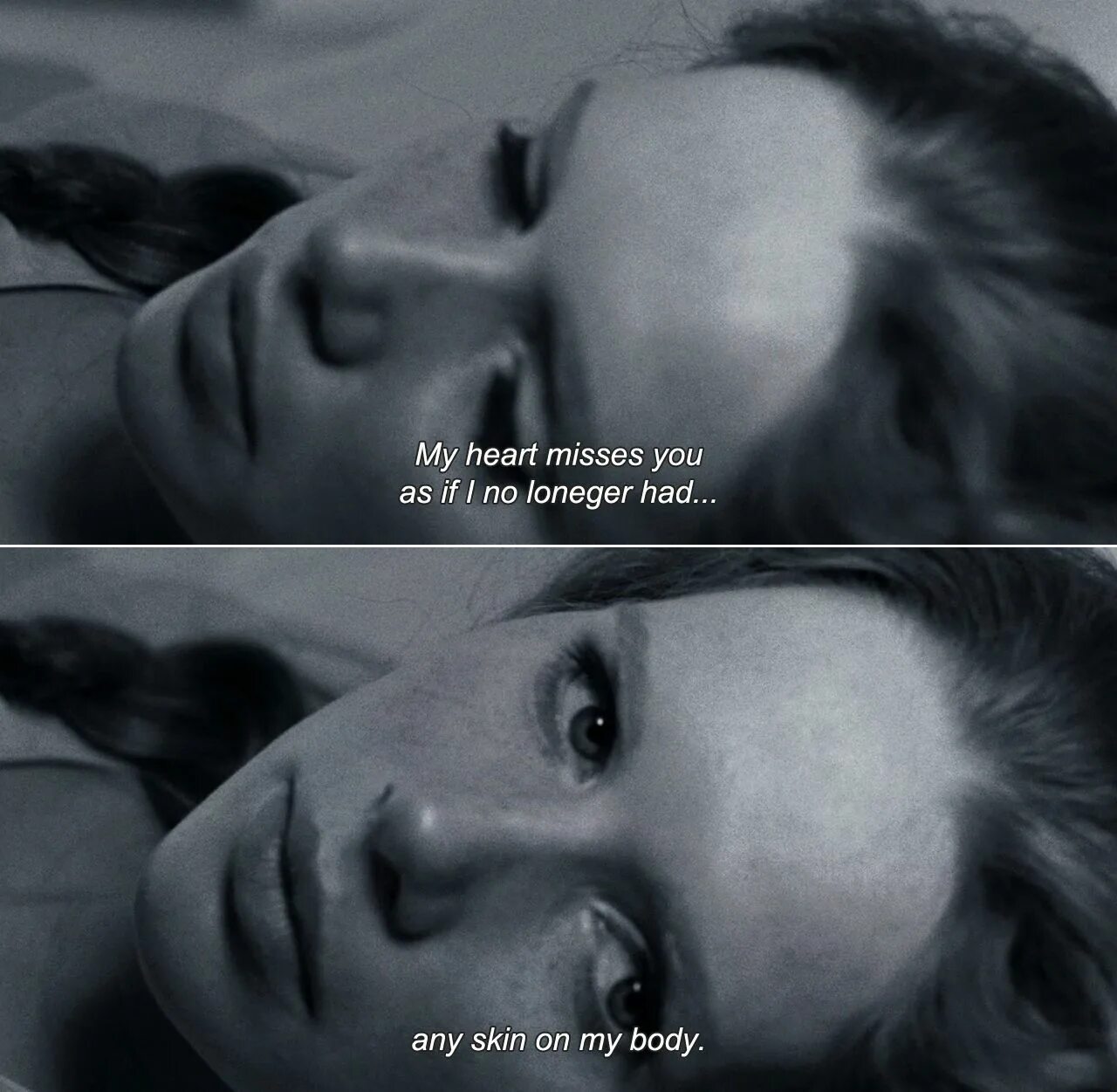 She think of me