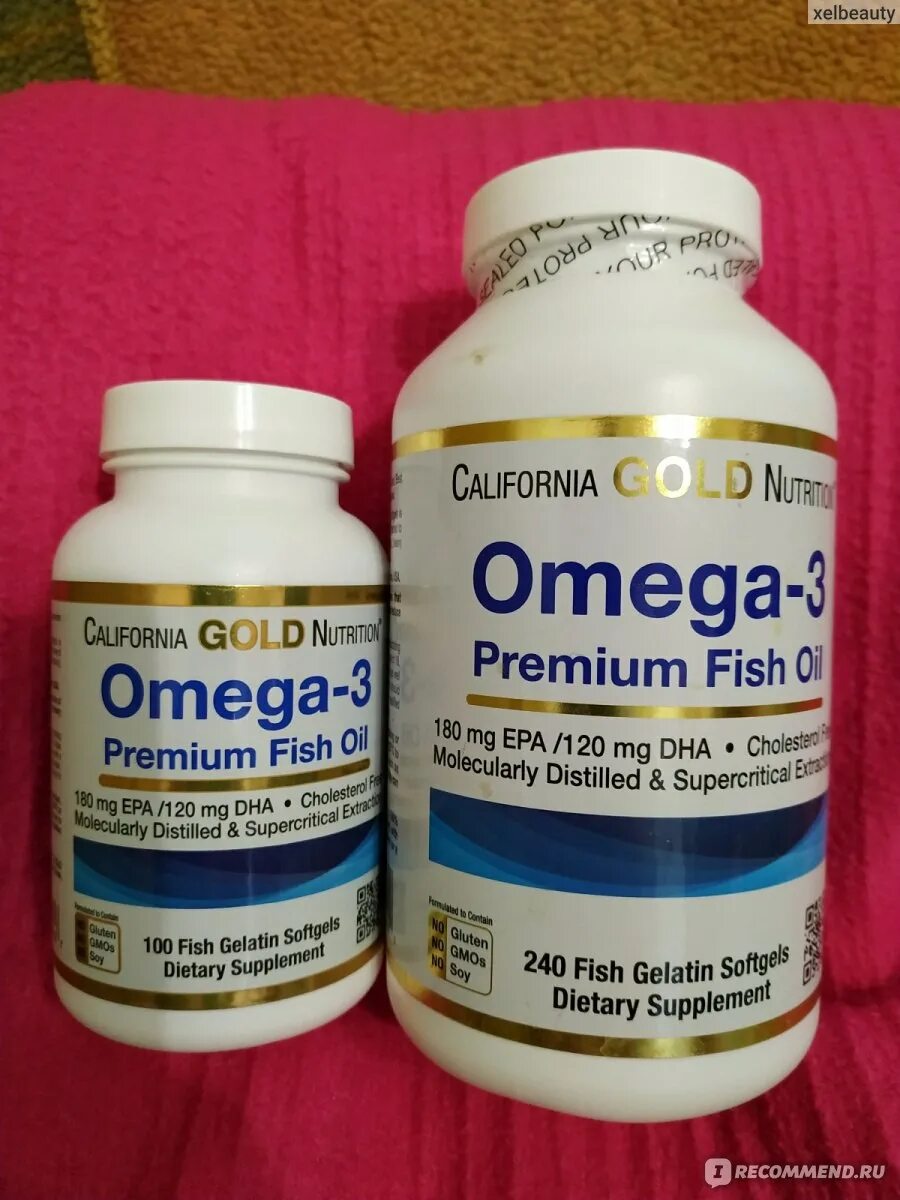 California gold nutrition omega 3 premium fish