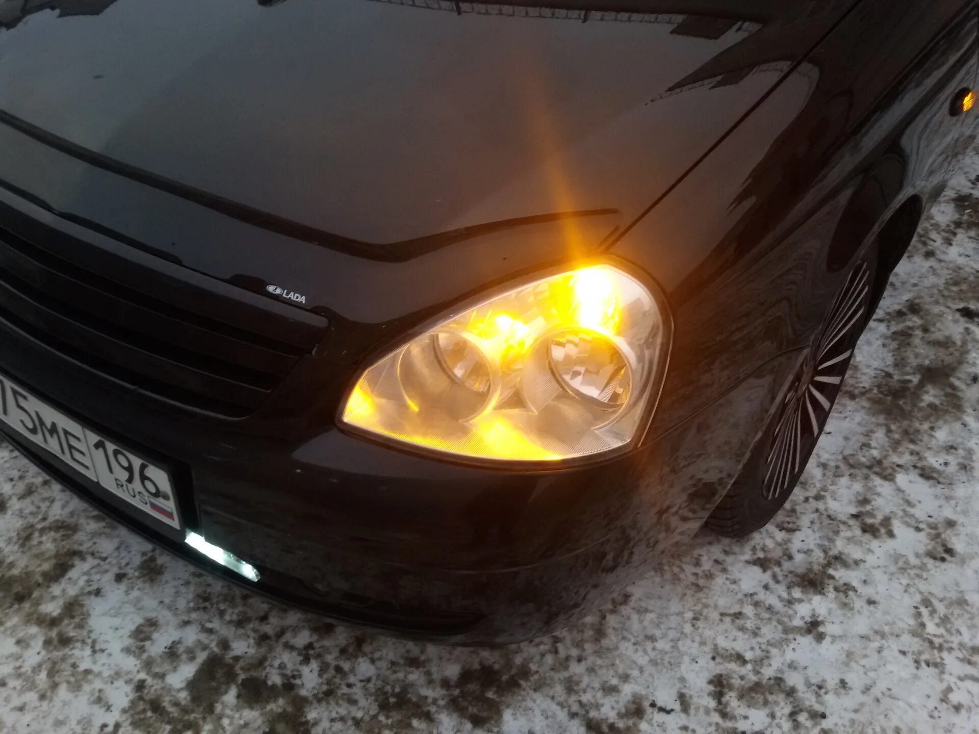 Повороты на приоре