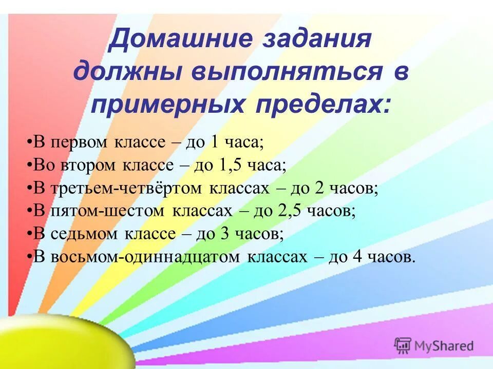 Домашний час 5 класс. Норма домашнего задания для 1 класса. Домашнее задание понятие. Домашнее задание для презентации. Домашнее задание выполните задания в презентации.