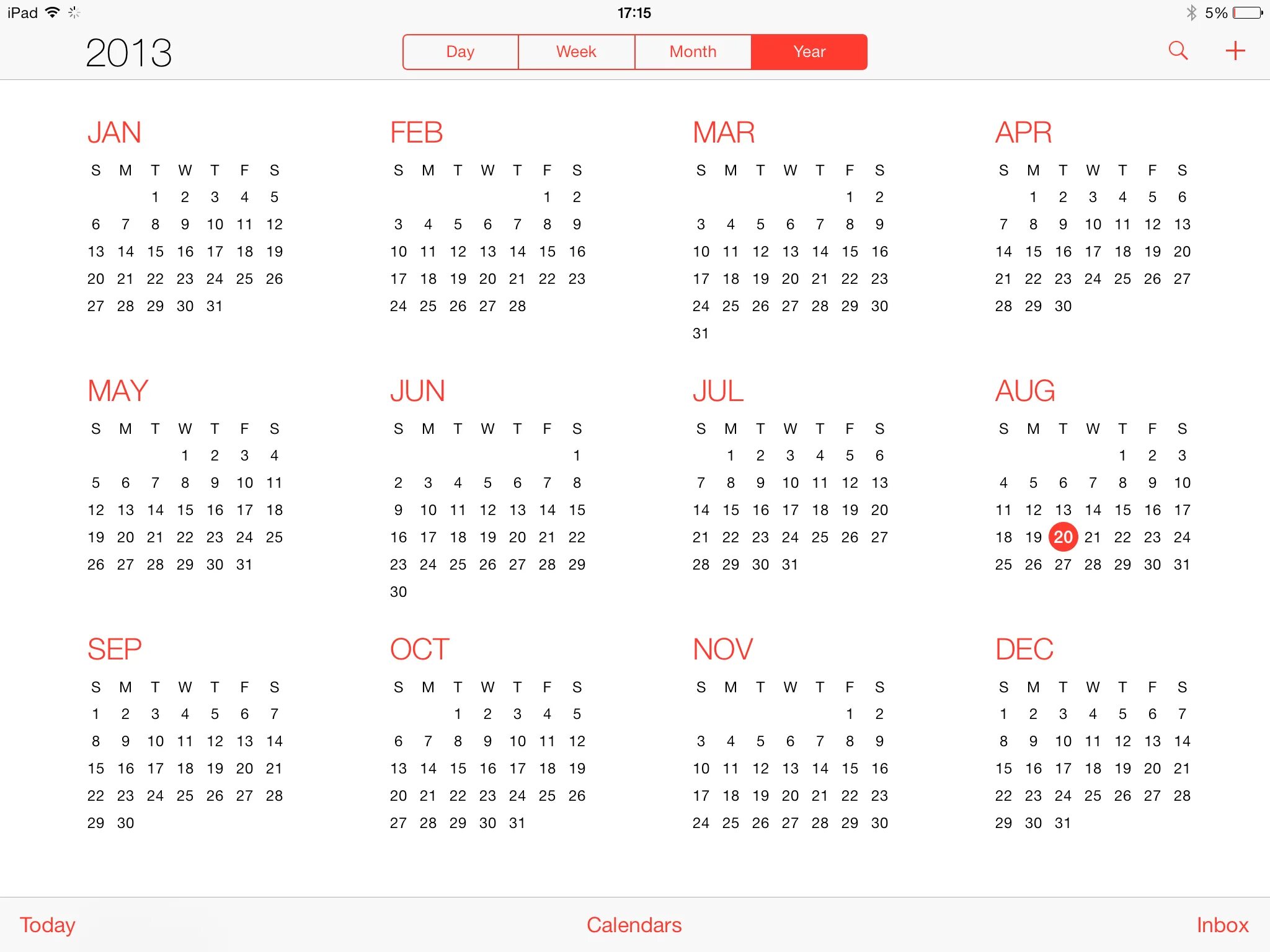 Calendar api