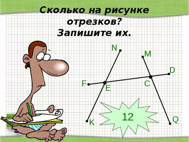 Сколько отрезков на рисунке. Отрезок рисунок. Сколько на рисунке отрезков запишите их. Рисунки на тему отрезки. Рисунок насколько