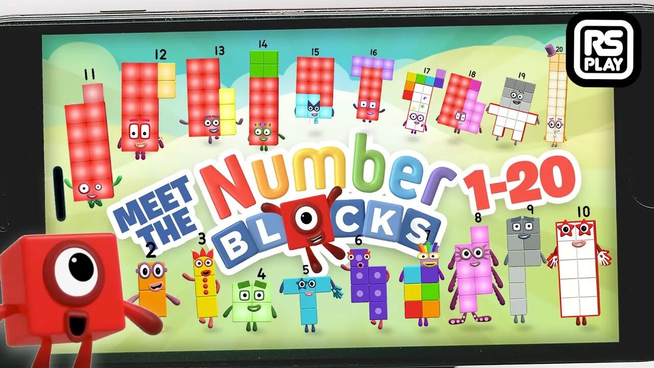 5 12 11 16 20. Намбер Блокс 1-100. Numberblocks 110. Намбер Блокс 1 блок. Numberblocks игрушки.