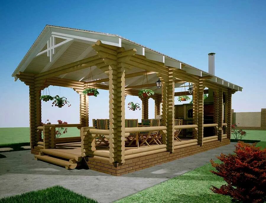 Беседка брусовая Gazebos. Летняя беседка. Беседка с летней кухней. Летняя беседка из бревна. Плюсы беседок