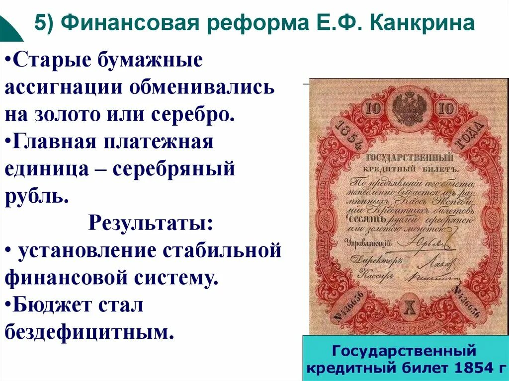 Денежная реформа канкрина суть. Серебряный рубль реформа Канкрина. Реформа Канкрина 1839-1843 последствия. Финансовая реформа Канкрина. Денежная реформа Николая 1.