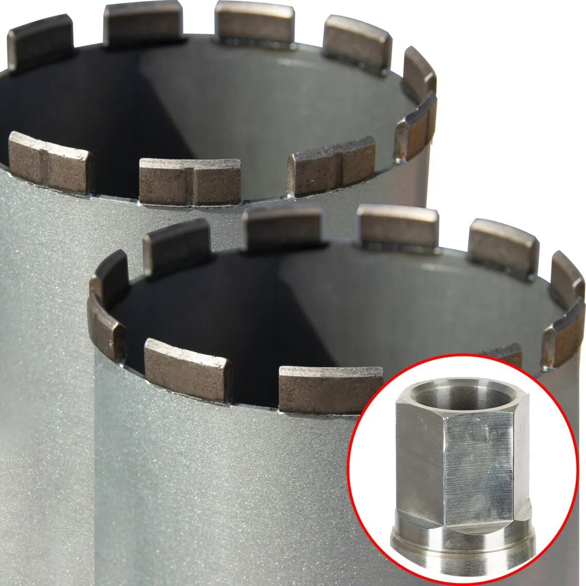 Коронка алмазная по бетону laser five teeth 68 мм hilberg hp268. Коронка по бетону 68 мм. Алмазная коронка по армированному бетону. Алмазная коронка по армированному бетону. Коронка по бетону hilberg laser 68 мм sds-plus.