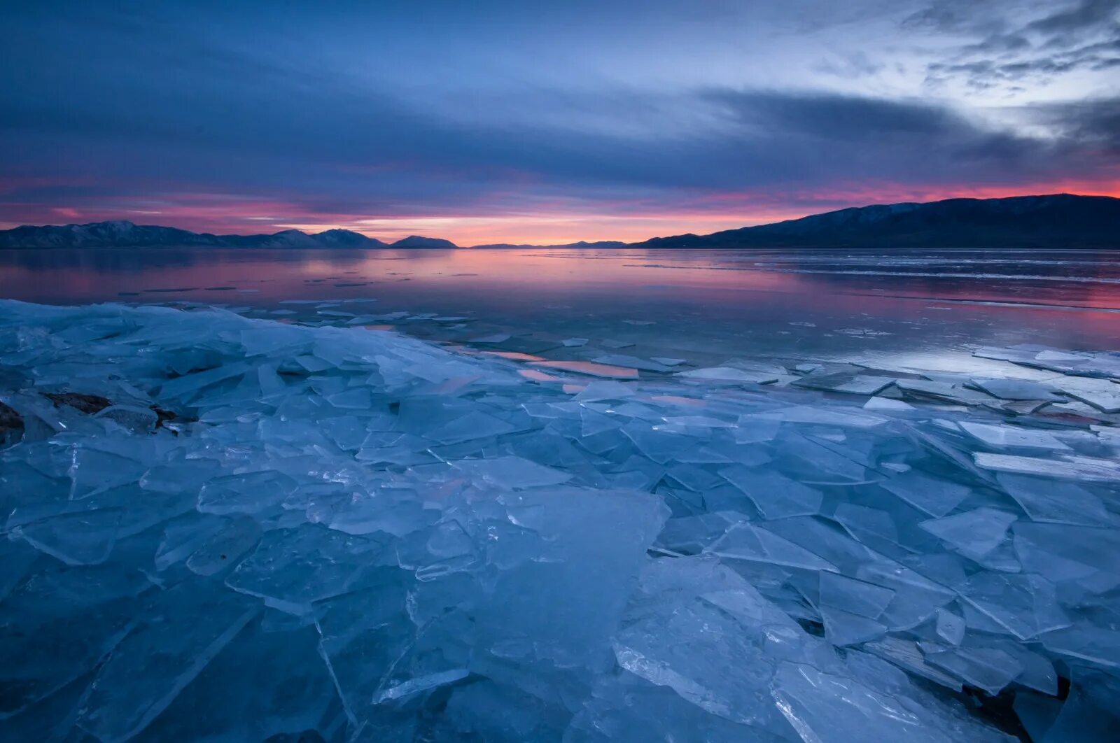 Frozen ocean