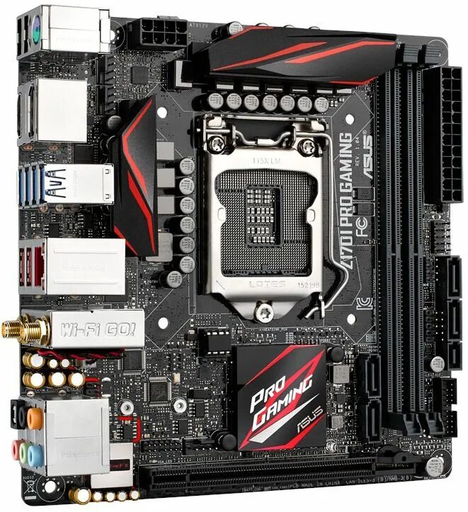 Asus z170i pro gaming. Mini ITX lga1151. 1151 ASUS z170. Материнская плата ASUS Mini ITX. Mini ITX материнская плата 1151.