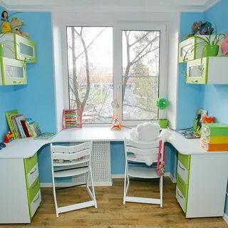 Детская с угловым окном