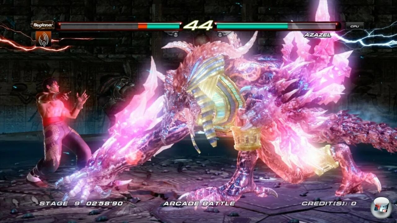 Моя дочь финальный босс. Tekken 6 азазель. tekken 6 босс. азазель теккен 7. теккен 7 босс.