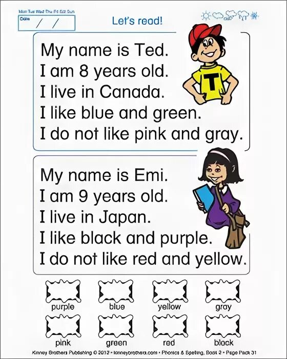 Worksheets чтение. Easy English for Kids. English texts for children. Easy English texts for children. Easy reading 2