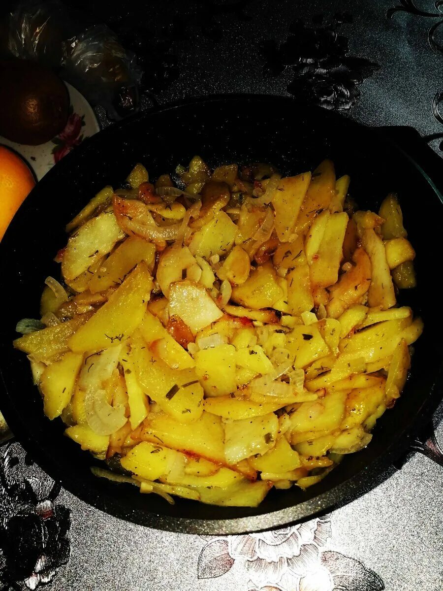 Рецепт картошки с луком - пошаговый рецепт с фото на Повар.ру