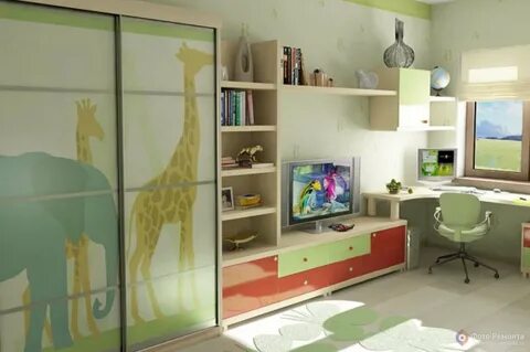 Шкафы стенки в детскую комнату