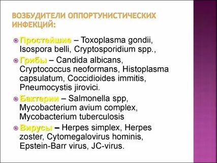 Возбудителем инфекции является