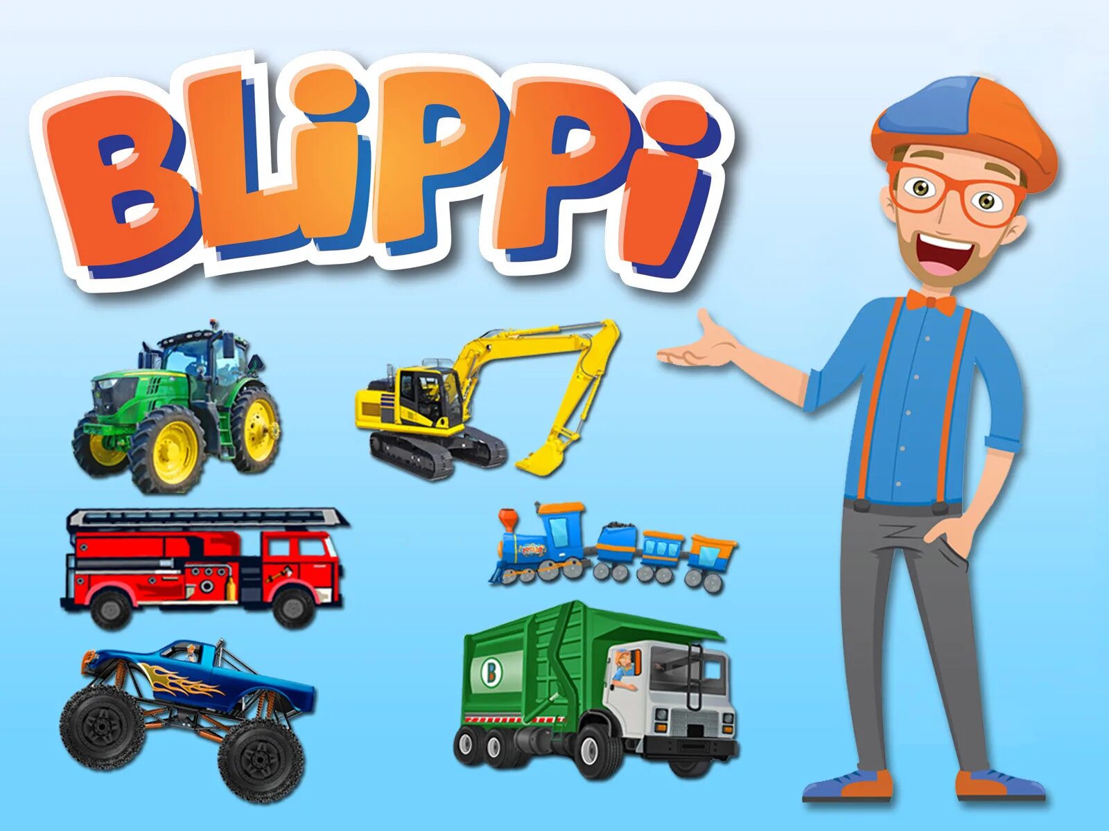 Blippi. Blippi фон. Блиппи экскаватор. Включи блиппи экскаватор