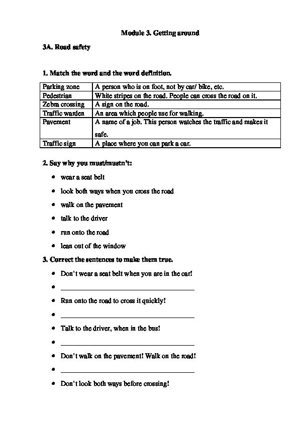 Road Safety 6 класс Spotlight. Spotlight 6 класс задания. Spotlight 2 дополнительные упражнения Module 3. Спотлайт 6 класс дополнительные упражнения.