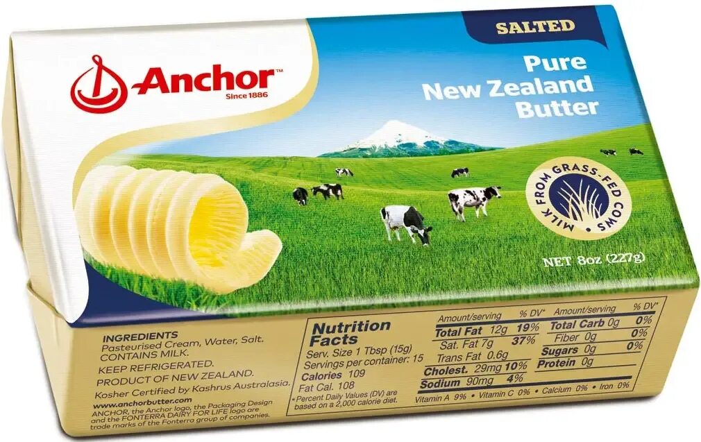 Butter new. Новозеландское сливочное масло. масло сливочное зеландия. сливочное масло new zealand. anchor butter.