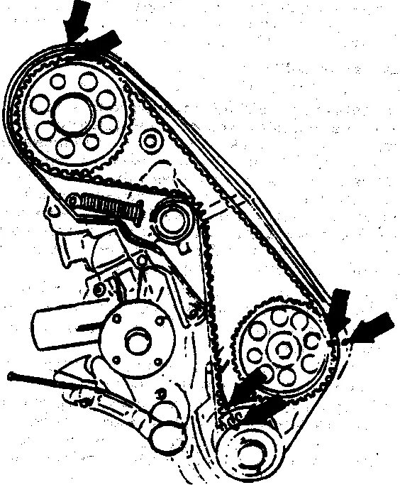 ремни грм метки 4д56т. ремень двигатель метки. 8. 8. грм фольксваген пассат б6 1.