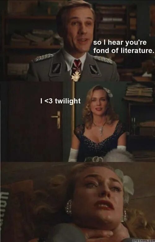 I won t tell you. What movie. would you like to meme.