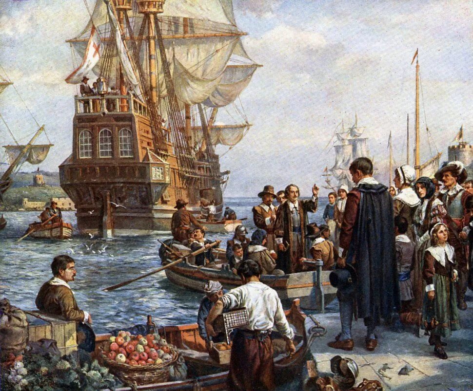 Европа начало нового времени. Корабль Мэйфлауэр 1620. Мэйфлауэр корабль 1620 год Пилигримы. Мейфлаувер пиллигриммы. 1620 Год Мэйфлауэр.