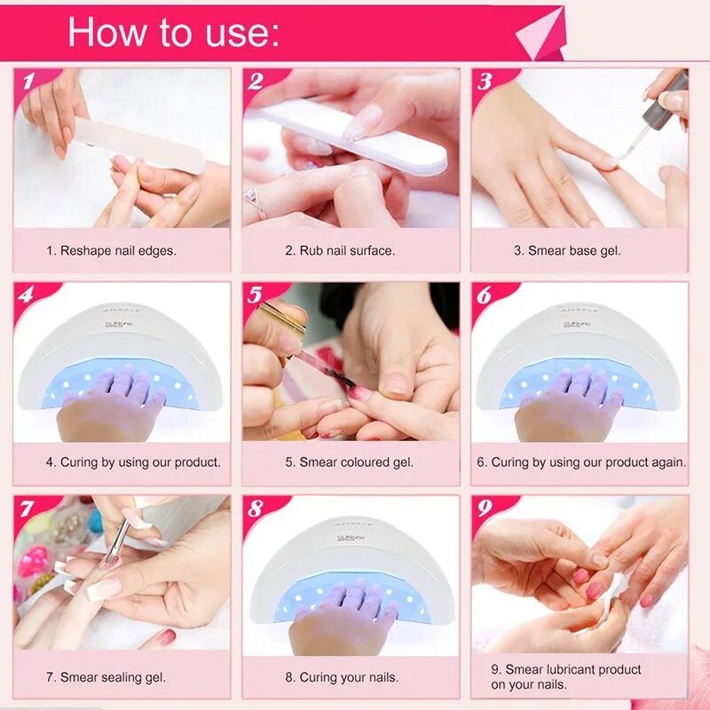 Сколько нужно просушивать базу в лампе. Слои нанесения гель лака. Uv/led лампа для маникюра мощность. Правильная постановка рук в лампе. Сколько держать топ в лампе.