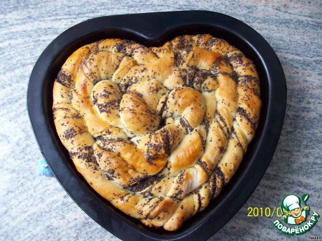 Пирог сердце рецепт