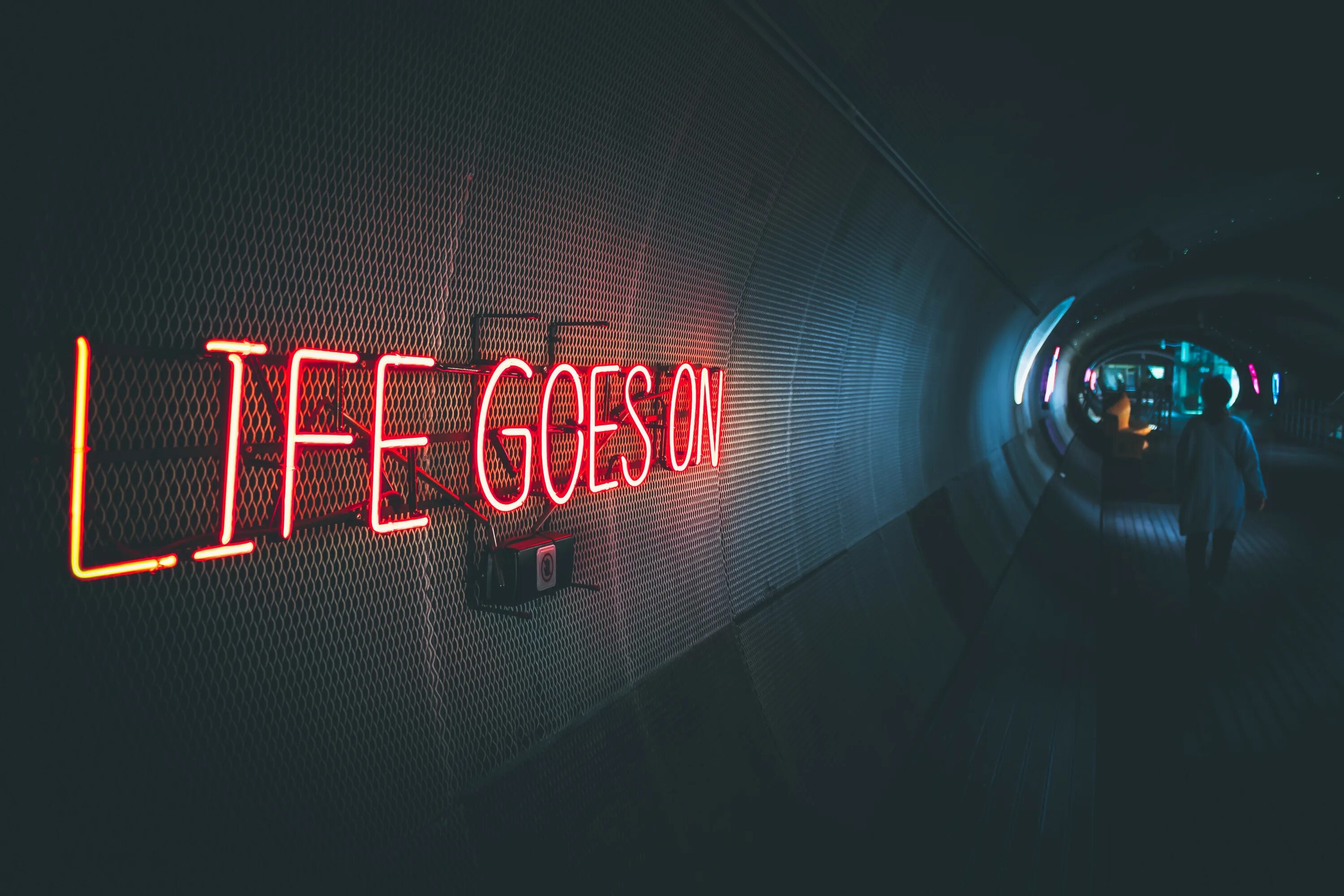 Stay go life. Life goes on. Lives goes on. But Light. Life goes on Design.