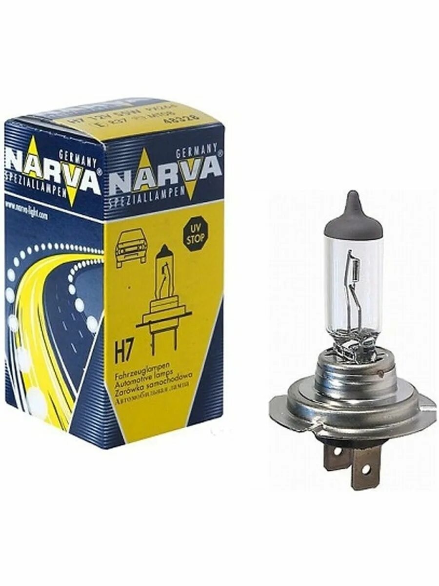 Narva 12v 55w. Галогенная лампа narva h7 1шт 48328. лампа narva h7 55w 48328. галогеновая лампа narva 12 в h7 px26d 55 вт standard. лампа narva h7 12v 55w.