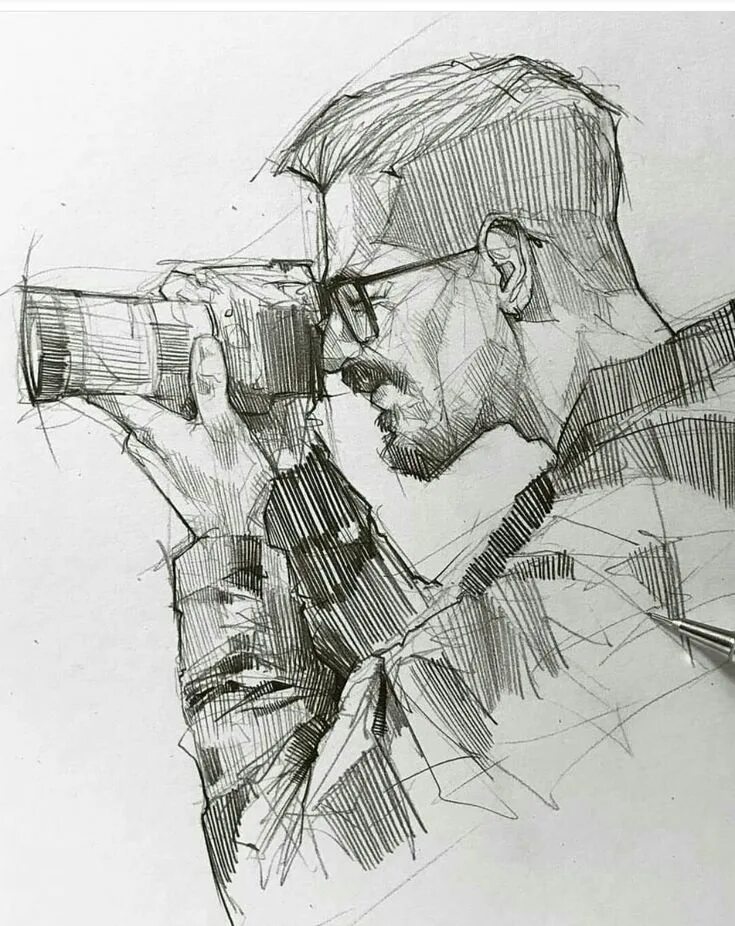 Крутые зарисовки. Креативные скетчи. Художник pierre yves riveau. Гениальные рисунки. Красивые арты карандашом.