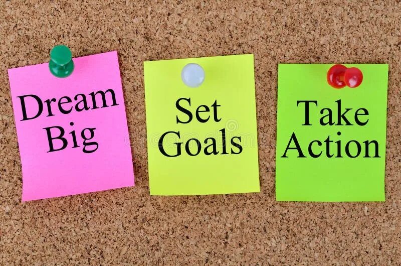 Take action 7 класс. Биг Дрим. Set your goals. Dream big Dreams. Vision for Life фото.