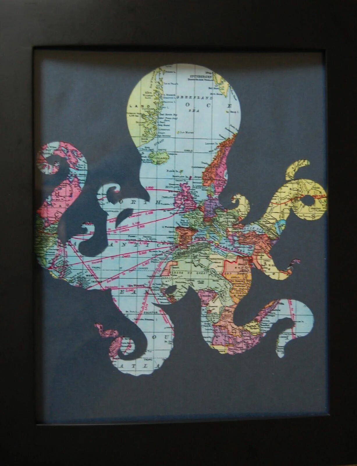 Карта осьминог