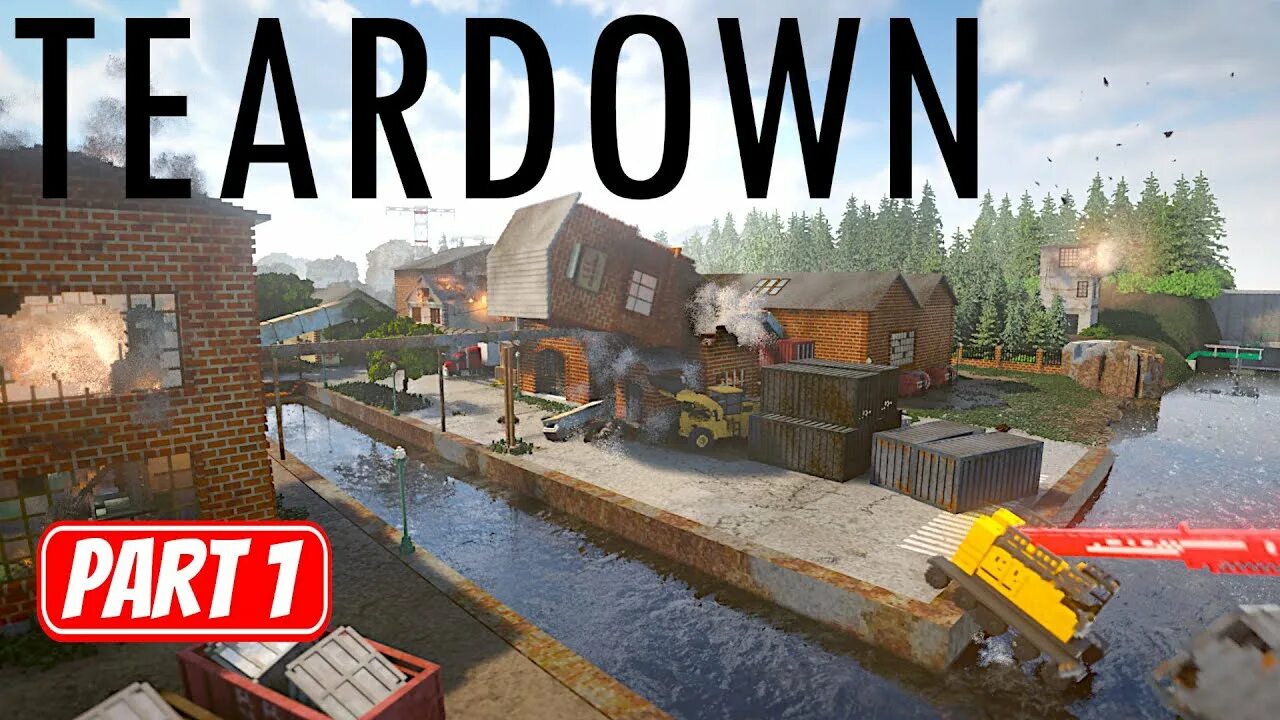 Teardown Gameplay. Teardown геймплей. Teardown Destruction game.