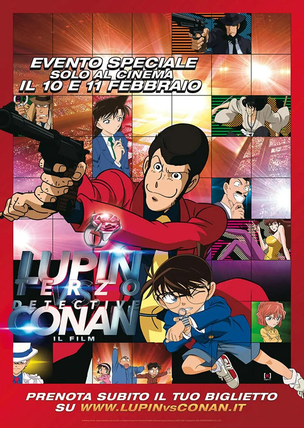 Чиболь против детектива. Lupin III vs Detective Conan.