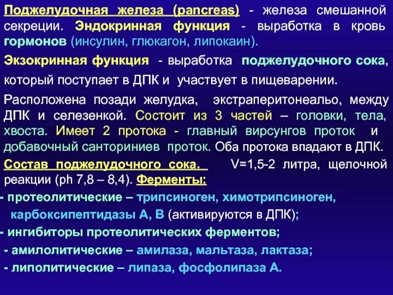 Экзокринная часть поджелудочной железы функции. Экзокринная и эндокринная функция поджелудочной железы. Функции экзокринной и эндокринной частей поджелудочной железы. Ферменты экзокринной части поджелудочной железы.