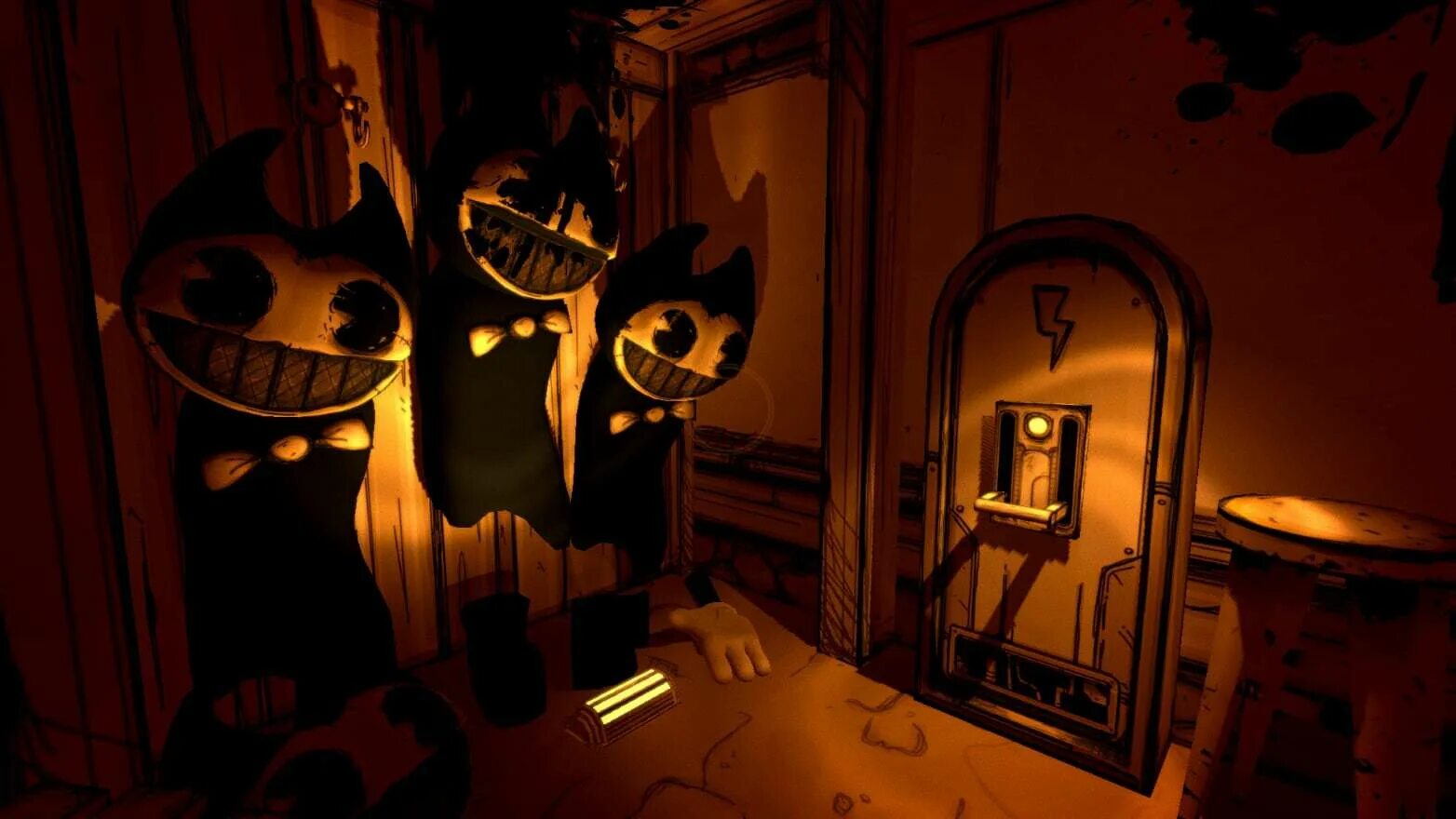 Bendy and the Ink Machine Chapter 3. БЕНДИ третья глава. БЕНДИ обои на ПК. Bendy and the Ink Machine ps4.