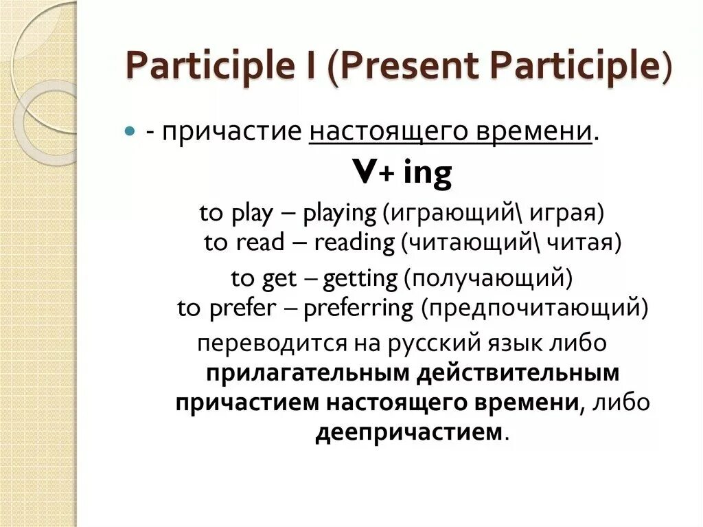 Причастие английский язык правила. Participle 1 и participle 2 в английском. Причастие 1 в английском языке. Past present participle правило. 1 Причастие и 2 Причастие в английском.