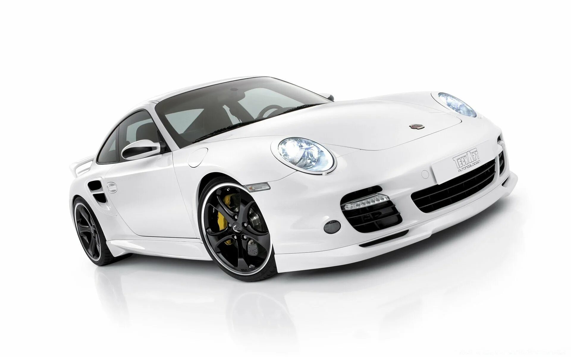 Porsche 911 997 Turbo. Порше турбо 911 белый. Porsche 911 TECHART. Порше 997 ТЕХАРТ. Машинки на белом фоне