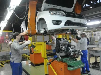 Сколько роботов на автовазе