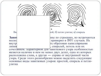 Завитковый узор