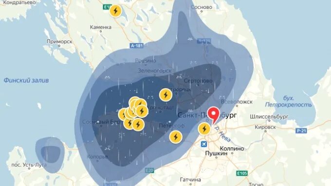 Погода в выборге. Погода на карте на завтра СПБ. Грозы на Яндекс карте. Яндекс гроза. Яндекс погода Выборг на карте.