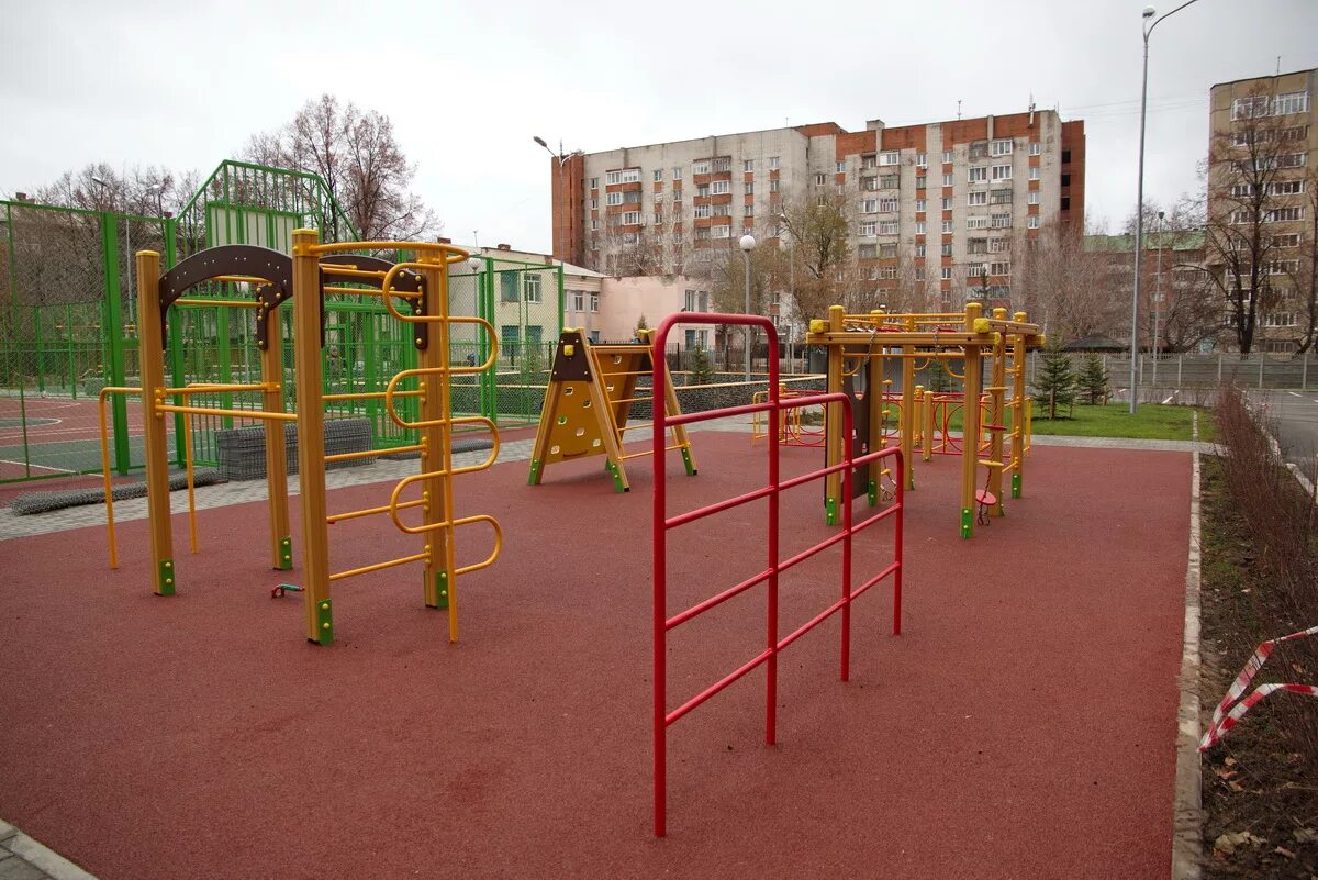 Работа дворовых площадок