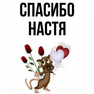 Спасибо насте