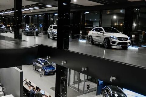 Новый автосалон мерседес