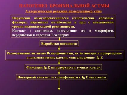 Аллергические реакции кратко