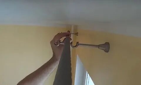 Монтаж карниза видео