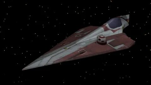 star wars - delta 7 jedi fighter. 