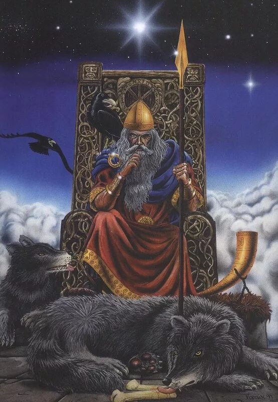 Один это бог чего. Скандинавская мифология Odin. Один (мифология) германо-скандинавские боги. Бог Скандинавии Вотан. Один Бог викингов.